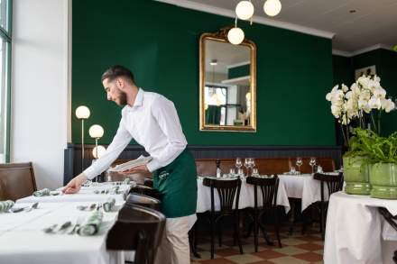 Brasserie Genève, Café Restaurant Odéon, Le duo de l'Odéon
